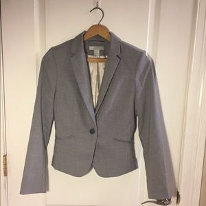 Gray Women’s Blazer Workwear/Professional/Business